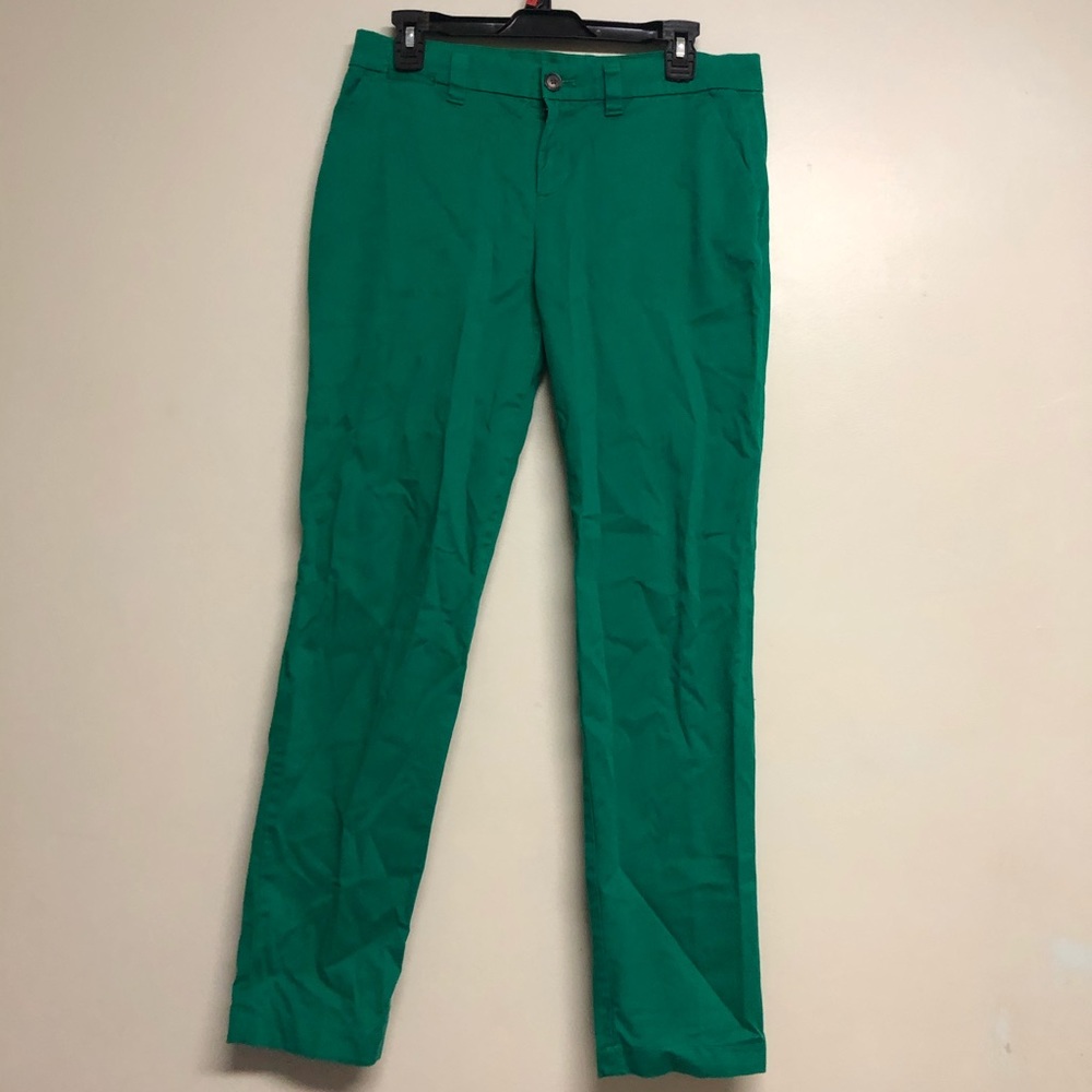 Green pants by GAP